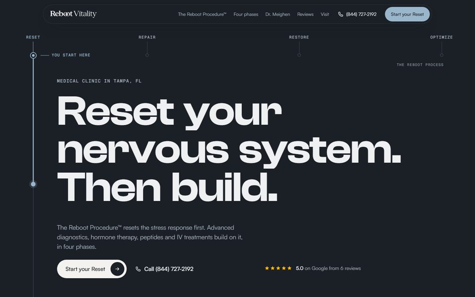 V2 The Curve hero at desktop width